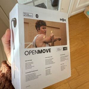 Shokz OpenMove Bluetooth Wireless Headphones NWT